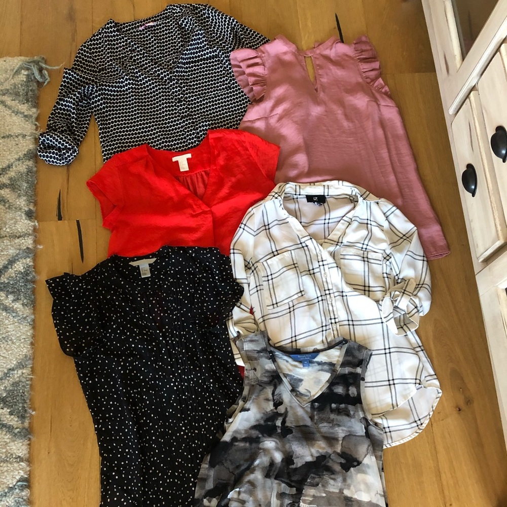 6 blouses